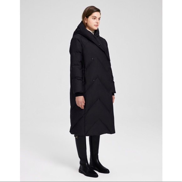 Lattlier Long Liner Down Puffer Jacket - Picture 3 of 8